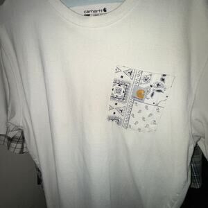 Carhartt Tshirt large cool pattern pocket